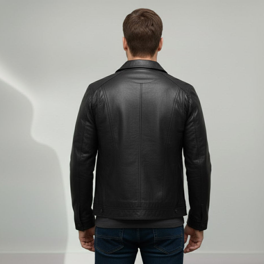 Evan™ | Leren Jas